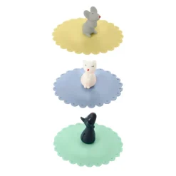 Outlet Couvercle silicone animaux 1 pièce Verres, Carafes Et Pichets|Camping