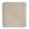 Online Couverture 75 x 100 cm Basic Knit Nougat Linge De Lit