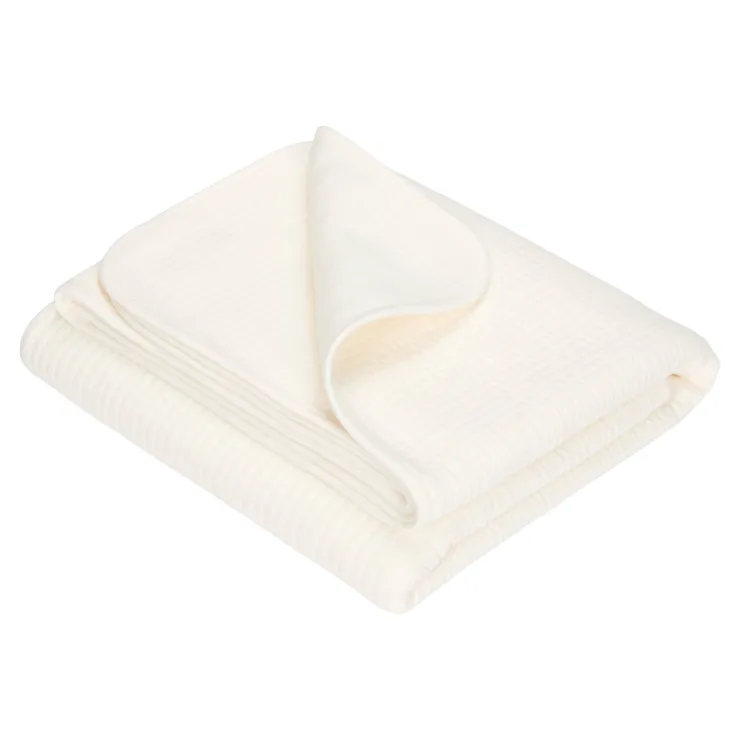 Best Couverture d’été pour lit bébé 110x140cm Pure Soft White Linge De Lit