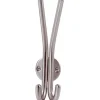 Discount Crochet double 150 mm inox Porte Manteau|Décoration Murale