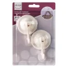 Discount crochets ventousel 59 mm blanc 2 pieces Accessoires