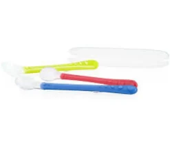 Online Cuillère longue en silicone douce - 6m+ Ustensiles De Repas