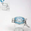 Cylindre transparent bleu 6 cm Dragées