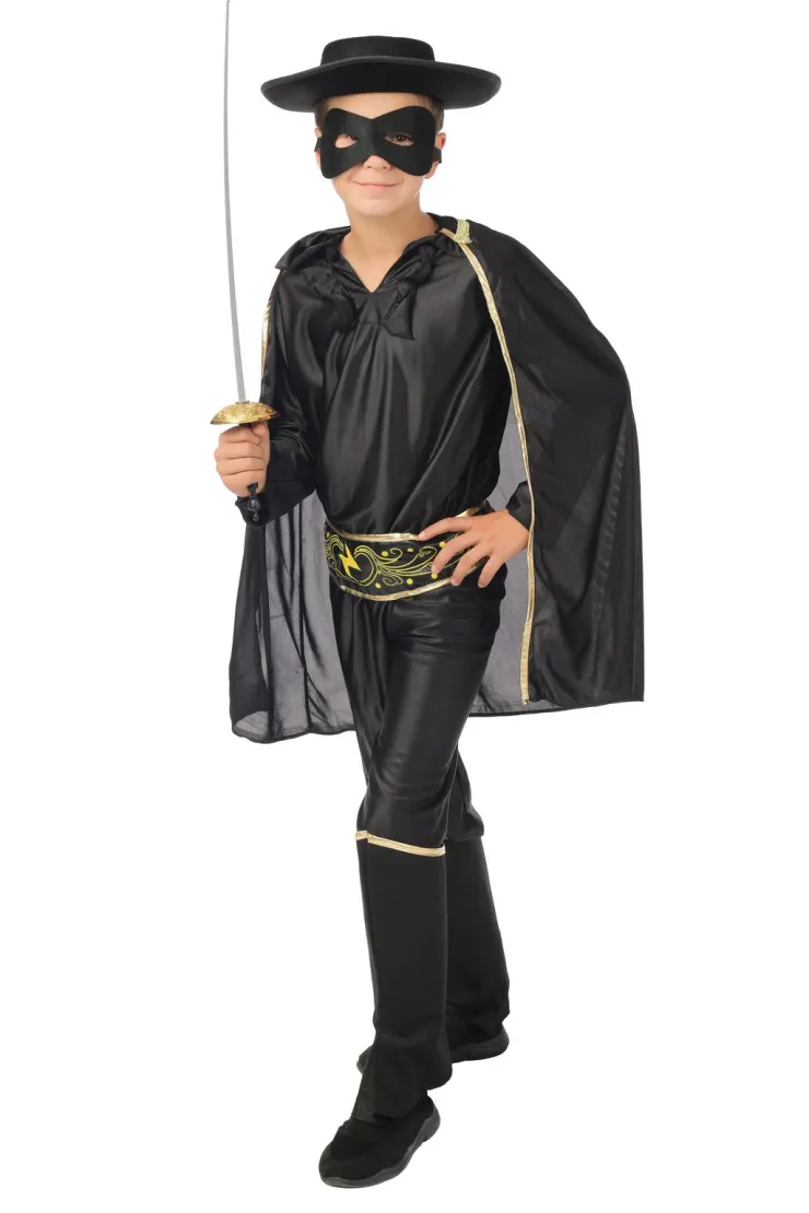 Déguisement Bandit Masqué - Zorro - 5-6 jaar Enfant Déguisements Enfants