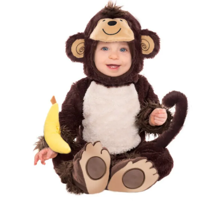 Best Déguisement bébé Singe - 6-12 mois Enfant Déguisements Pour Bébés Et Jeunes Enfants