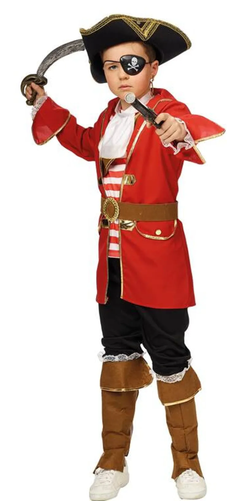 Clearance Déguisement Capitaine Pirate - Taille 116 Enfant Déguisements Enfants