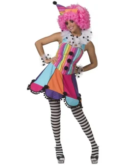 Déguisement Clown Arc-en-ciel - Taille 44/46 Déguisements Adultes