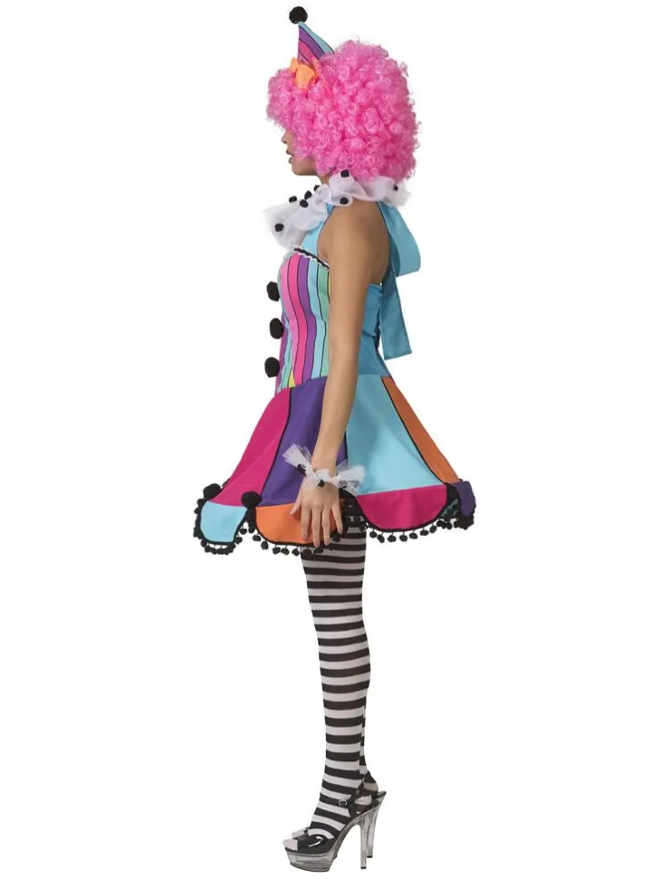 Déguisement Clown Arc-en-ciel - Taille 44/46 Déguisements Adultes