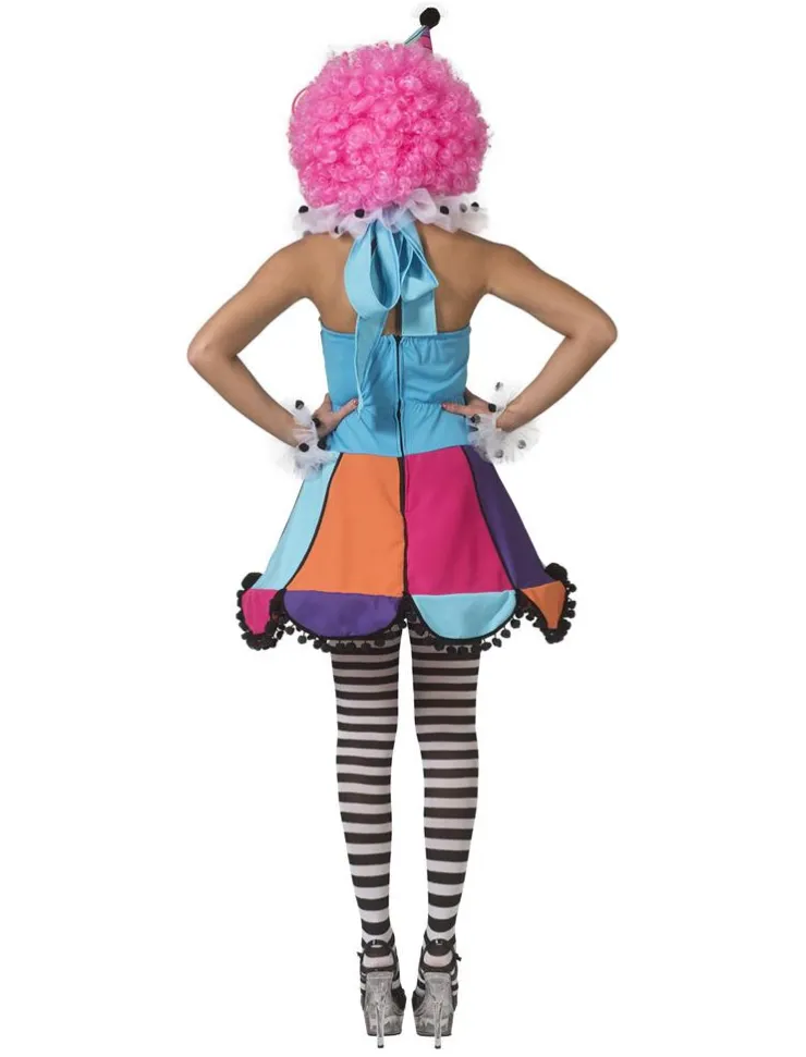 Best Déguisement Clown Arc-en-ciel - Taille 36/38 Déguisements Adultes