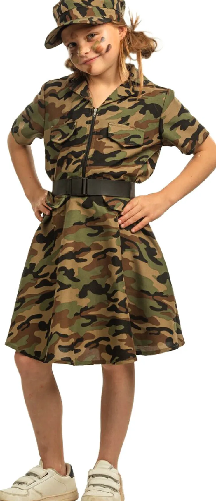 Best Déguisement d'Armée Fille - Taille 116 Enfant Déguisements Enfants
