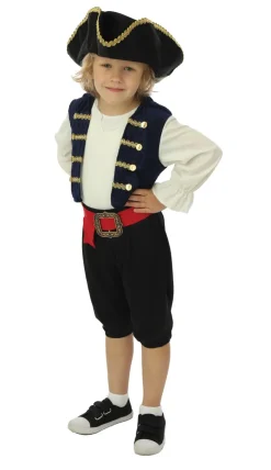 New Déguisement de pirate avec chapeau garçon - 3 pièces - Bleu - 5-6 ans Enfant Déguisements Enfants