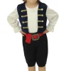 Clearance Déguisement de pirate avec chapeau garçon - 3 pièces - Bleu - 7-9 ans Enfant Déguisements Enfants
