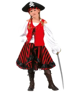 Best Déguisement de Pirate Coeur Noir Fille - Taille 152 Enfant Déguisements Enfants