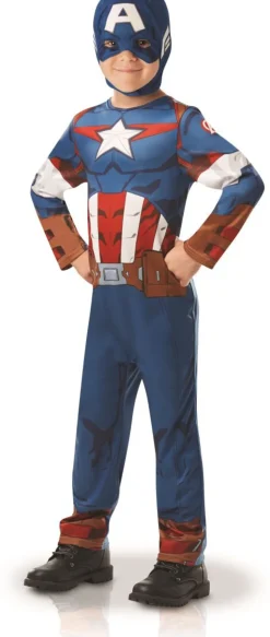 Discount Déguisement enfant Avengers Captain America - Taille 104 Jeu De Rôle|Déguisements Enfants