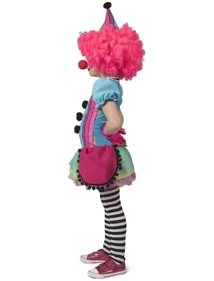 Déguisement enfant Clown arc-en-ciel Fille - Taille 116 Enfant Déguisements Enfants