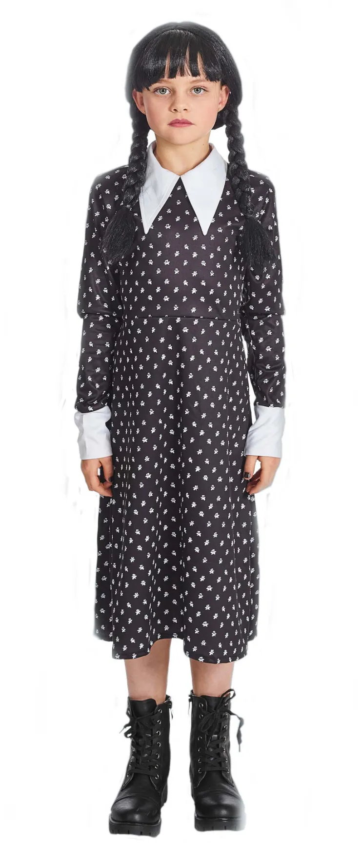 Sale Déguisement Enfant Mercredi Addams - Taille 164 Enfant Déguisements Enfants