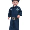 Déguisement Enfant Police Bleu - Taille 98 Enfant Déguisements Pour Bébés Et Jeunes Enfants