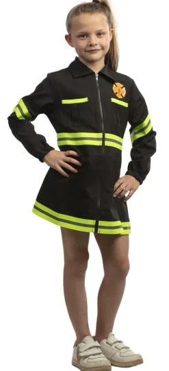 Déguisement Enfant Pompier Fille - Taille 152 Enfant Déguisements Enfants
