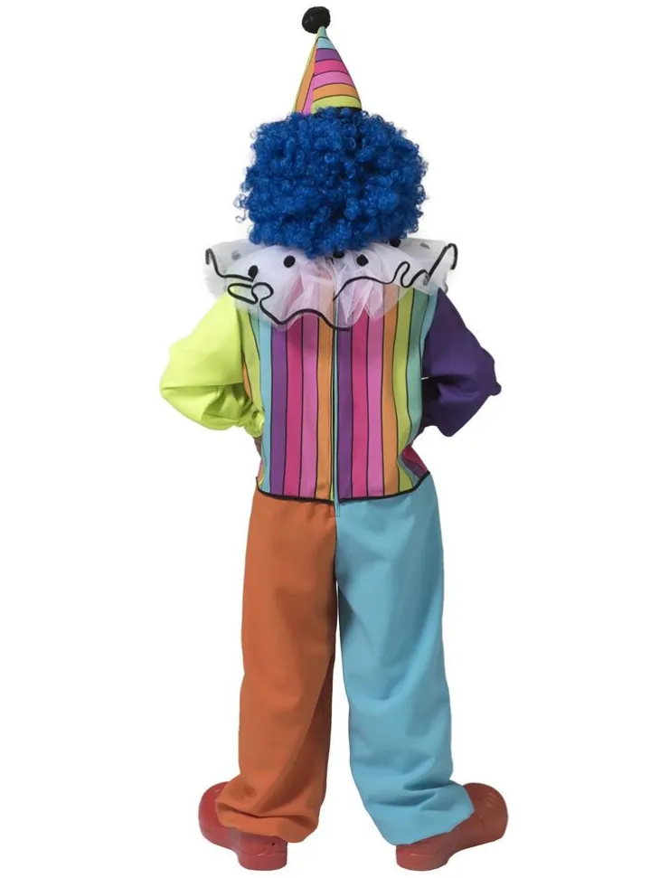 Clearance Déguisement enfant Rainbow Clown Garçon - Taille 128 Enfant Déguisements Enfants