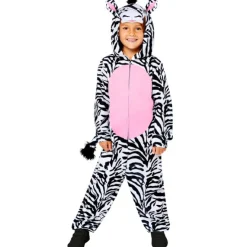 Hot Déguisement enfant Zèbre Onesie - 6-8 ans Enfant Déguisements Enfants