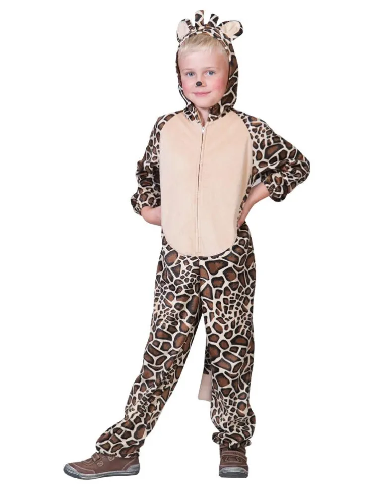Hot Déguisement Girafe Savanna Onesie - Taille 140 Enfant Déguisements Enfants