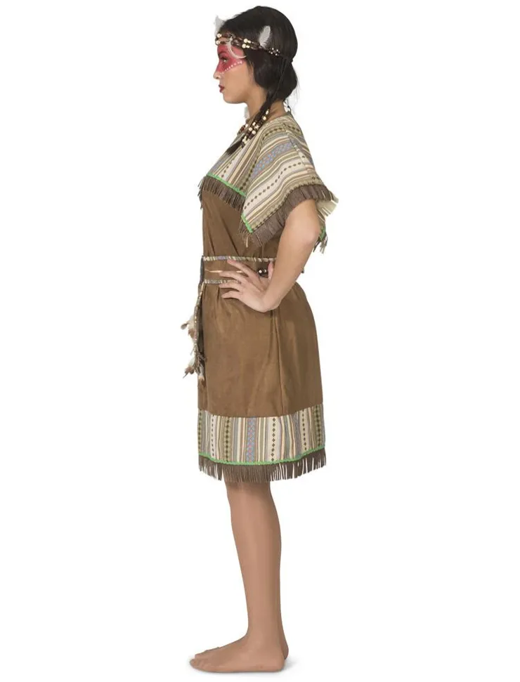 New Déguisement Indien Moonlight Isi Femme - Taille 48/50 Déguisements Adultes