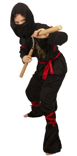 Sale Déguisement Ninja Golden Dragon - Taille 116 Enfant Déguisements Enfants