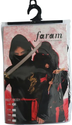 Déguisement Ninja Golden Dragon - Taille 140 Enfant Déguisements Enfants
