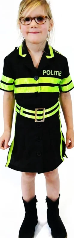 Clearance Déguisement officier de police pour filles - 2 pièces - Taille 128 Enfant Déguisements Enfants