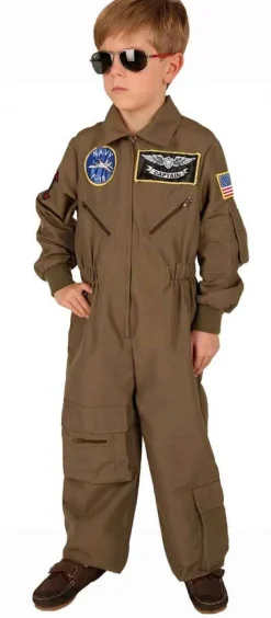 Best Déguisement Pilote De Chasse Enfant - Taille 152 Enfant Déguisements Enfants