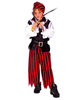 Outlet Déguisement Pirate Coeur Noir Garçon - Taille 118 Enfant Déguisements Enfants