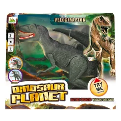 Online Dinosaure Velociraptor avec son et lumière Sets À Jouer Figures Et Animaux