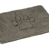 Sale Dirty dog tapis gris 88 x 68 cm Dormir Confortablement