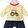 New Dolly Moda Pantalon & T-shirt Poupées Et Peluches