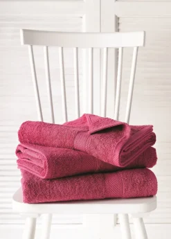 Hot Drap bain 70 x 140 cm carmine Linge De Bain