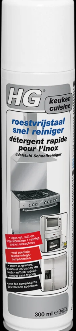 Détergent rapide pour l'inox 300 cl Produits De Nettoyage