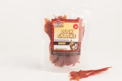 Hot Duck snacks jerky 100 gr Nutrition
