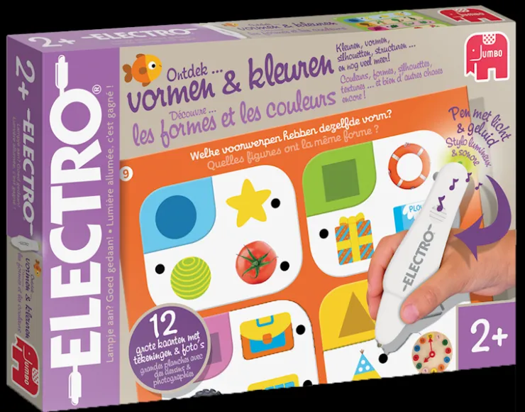 Hot Electro découvre les formes et les couleurs Jeux Éducatifs