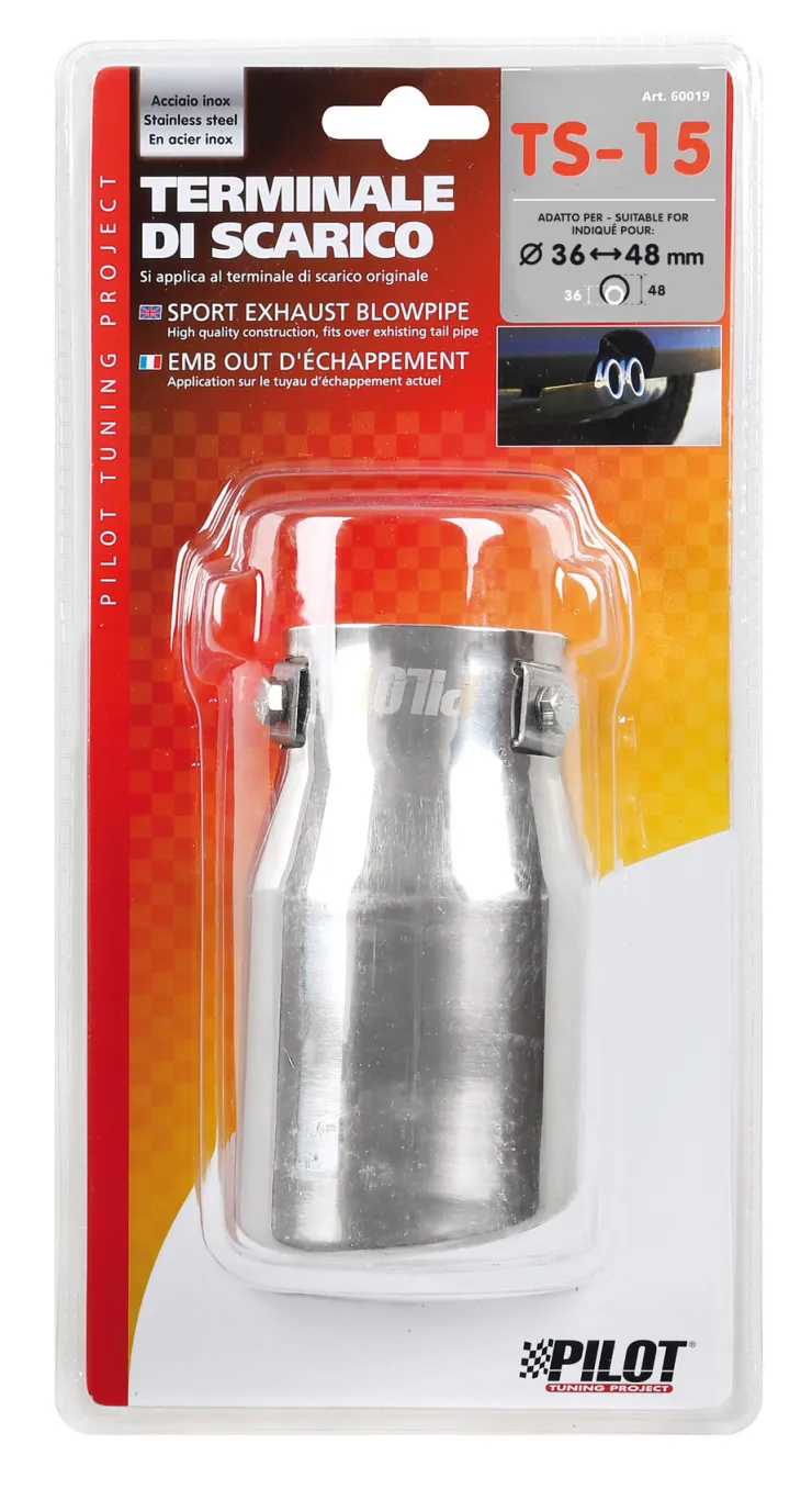 Hot Embout D' Échappement TS-15 Accessoires Voiture