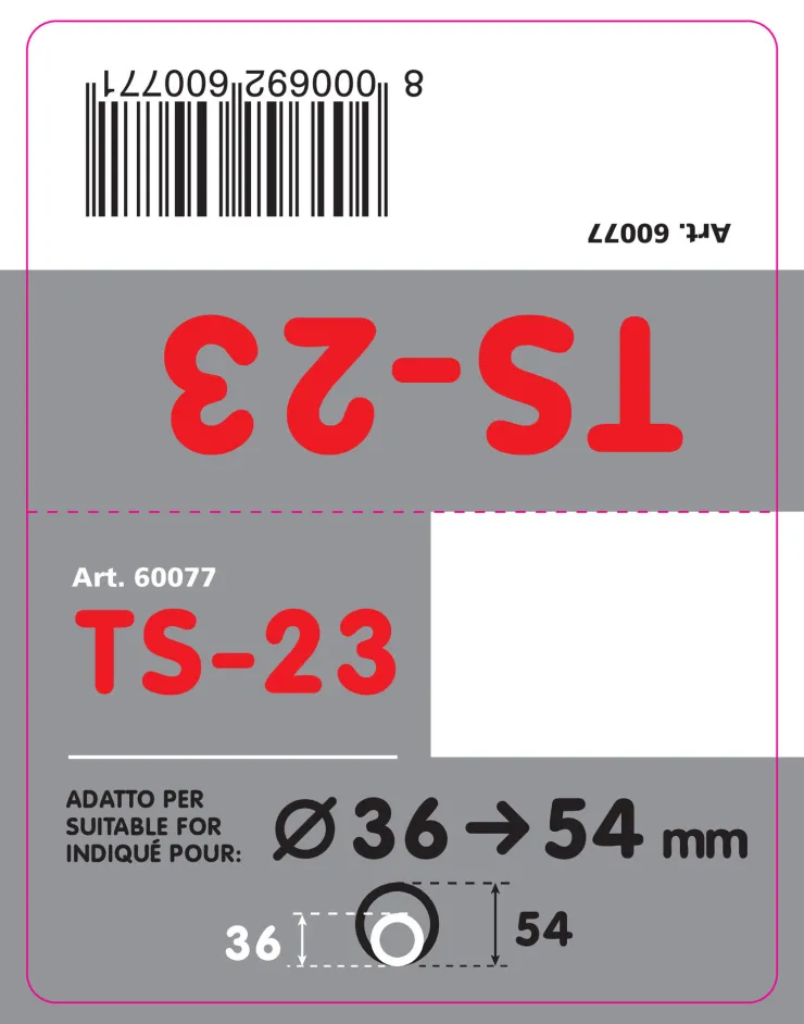 Outlet Embout D' Échappement TS-23 Accessoires Voiture