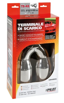 Clearance Embout D' Échappement TS-43 Accessoires Voiture