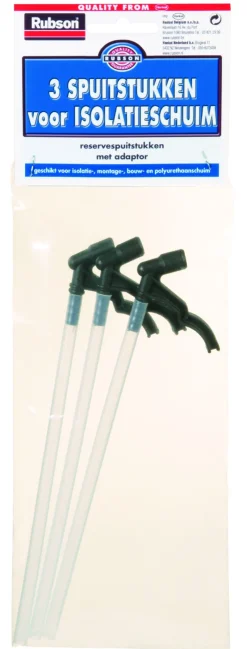 Sale Embout pour mousse isolation 3 pièces Colle