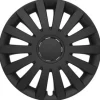 Hot Enjoliveur 14 set de 4 noir mat Enjoliveurs