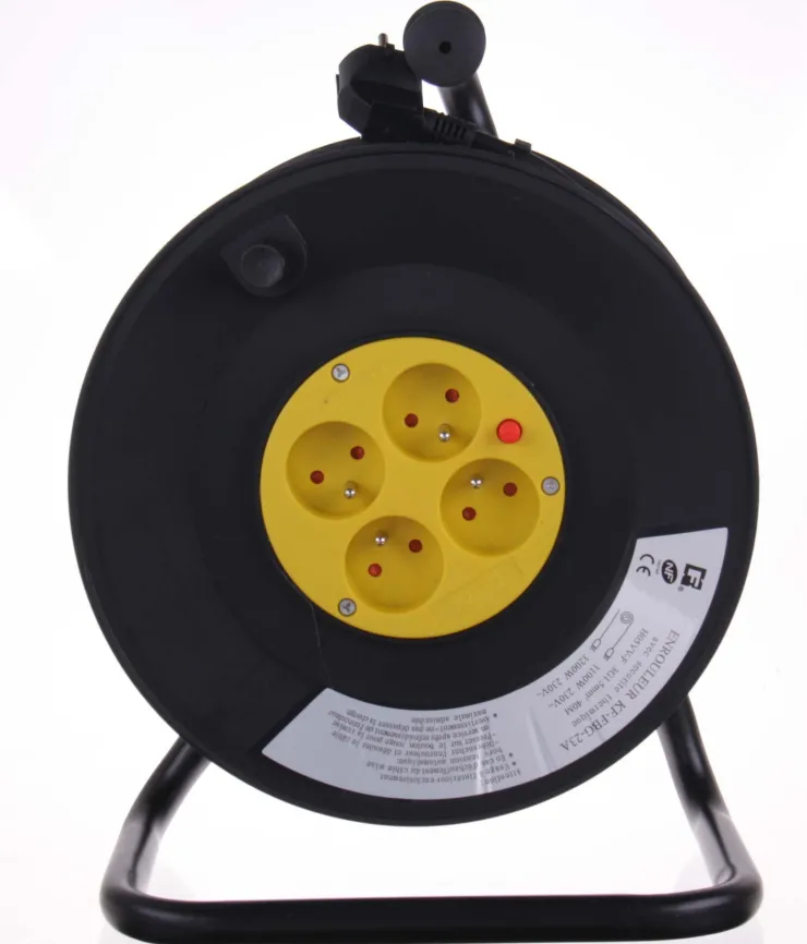 Online Enrouleur 40 m 3 x 1,5 mm Rallonges Et Adaptateurs