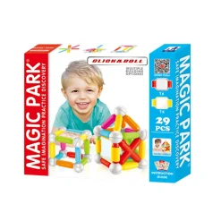 Sale Ensemble blocs magnétiques 29 pièces Jeux De Construction