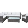 Sale Ensemble lounge Alicante en imitation osier Salons De Jardin|Meubles De Jardin