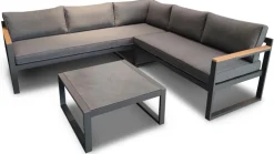 Outlet Ensemble lounge Jolina - Aluminium Salons De Jardin|Meubles De Jardin