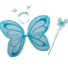 Outlet Ensemble papillon diadème + ailes + bâton - Bleu Accessoires