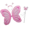 Outlet Ensemble papillon diadème + ailes + bâton - Rose Accessoires