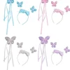 Sale Ensemble papillon diadème + bâton - 4 couleurs différentes Accessoires